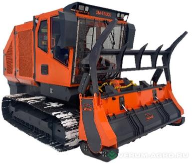 Прочее - UM-TRUCK Машина для фрезерования почвы самоходная ЕТ-330F 