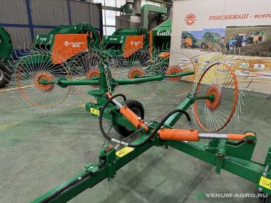 Ворошилки - УНИСИБМАШ Грабли ворошилки колесно-пальцевые ГКП-6,3 прицепные