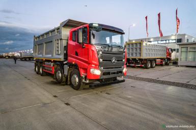 Грузовой автотранспорт - SANY SYZ434 Самосвал 8x4, 34 м3 (U-образный, скошенный кузов)