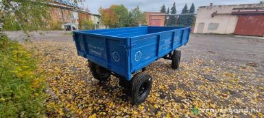Прицепы для с/х техники - ЕСХТ Прицеп тракторный 2ПТСЕ-6,5 Шины КФ-105