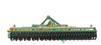 Прочее - ЗАВОД ИМЕНИ МЕДВЕДЕВА Навесной Дисковый Культиватор АДК-5 