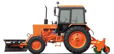 Колесные тракторы - BELARUS 82МК-01