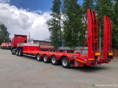 Полуприцепы - ПОЛИТРАНС Трал 94184-010 (механические трапы) V-33 куб