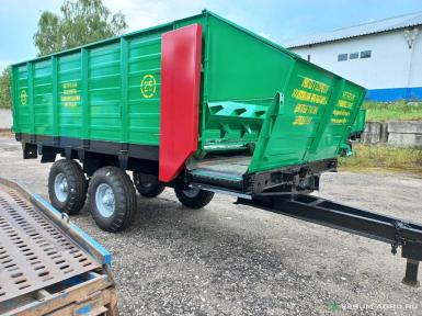 Кормораздатчики-смесители - ПП МЕГАПОЛИС Кормораздатчик КТП-10  балансирная подвеска