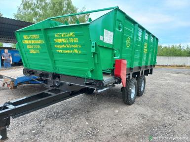 Кормораздатчики-смесители - ПП МЕГАПОЛИС Кормораздатчик КТП-10  балансирная подвеска