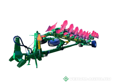 Плуги и глубокорыхлители - МРЗ Плуг полунавесной оборотный ППОВ-9-45-01