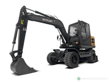 Экскаваторы - XINYUAN B60 Professional Колесный полноповоротный