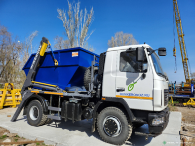 Коммунальные машины - WERNOX Бункеровоз портальный погрузчик 67077G-53