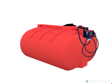 АЗС дизель-бензин - POLYTEAM Мобильная мини-АЗС 5000л  PT-G5000U-DT