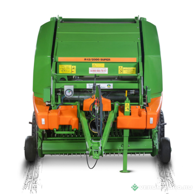 Пресс-подборщики - KRMZ Пресс-подборщик рулонный R12/2000 Super с сетеув. уст., с модифицированными кожухами из стеклопласт.