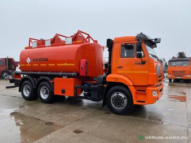 Автоцистерны - КАМАЗ 65115-48 (6х4), Автотопливозаправщик АТЗ-15, 3 отсека
