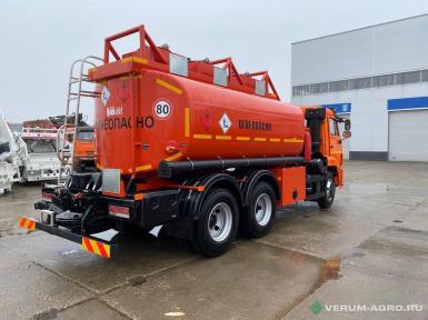 Автоцистерны - КАМАЗ 65115-48 (6х4), Автотопливозаправщик АТЗ-15, 3 отсека