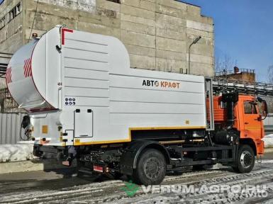 Коммунальные машины - АВТОКРАФТ мойка контейнеров АК-4