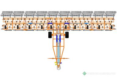 Культиваторы - БЕЛАГРОМАШ Культиватор предпосевной обработки почвы КПО-16СМ