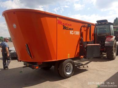 Кормораздатчики-смесители - MASTER MIXER Кормораздатчик-смеситель КС-1300