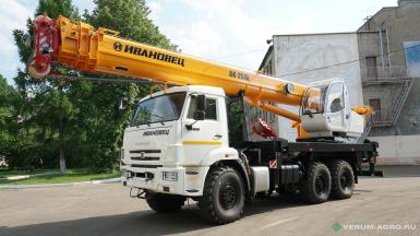 Грузовой автотранспорт - КАМАЗ ИВАНОВЕЦ автокран КС-45717К-3Р