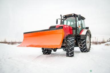 Прочее - METAL-FACH Отвал универсальный, гидроповоротный  к трактору МТЗ 2022/2122.3 (Большая Земля)