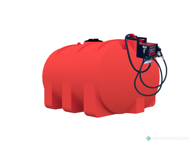 АЗС дизель-бензин - POLYTEAM Мобильная мини-АЗС 10000л PT-G10000U-DT