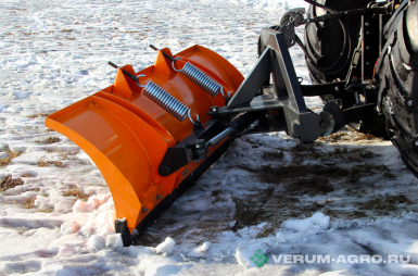 Прочее - METAL-FACH Отвал гидравлический на погрузчик 2.2 метра