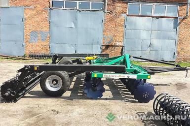 Дискаторы - РАДОГОСТ-МАШ Борона дисковая БД 6,0х2П, Планчатый каток Прицепная 
