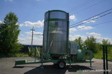 Зерносушильное оборудование - AGRONEZH М20 Мобильная зерносушилка 