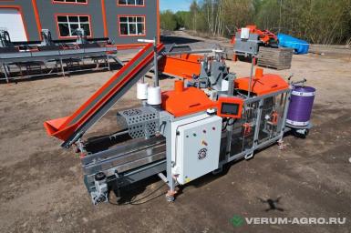 Упаковочное и фасовочное оборудование - КЛИНМАШ Машина упаковки маленьких мешков в большие мастер-бэг УМБ-25