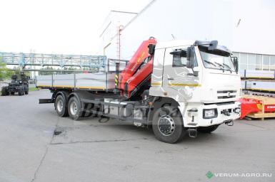 Грузовой автотранспорт - КАМАЗ Бортовой автомобиль 65117-104020-49 с КМУ  ИМ150N