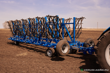 Бороны - ДИБОР Сцепка бороновальная широкозахватная односледная СШГ-22 с боронами БТЗ (односледная)