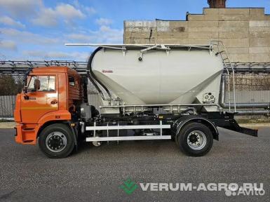 Специальные автомобили - КАМАЗ 43253 кормовоз пневматический пневматический кормовоз