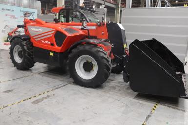 Телескопические погрузчики - OPTITECH TH 738H 