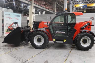 Телескопические погрузчики - OPTITECH TH 738H 