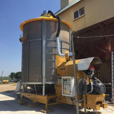 Зерносушильное оборудование - MECMAR S34/263F Мобильная Зерносушилка , фиксированная емкость 