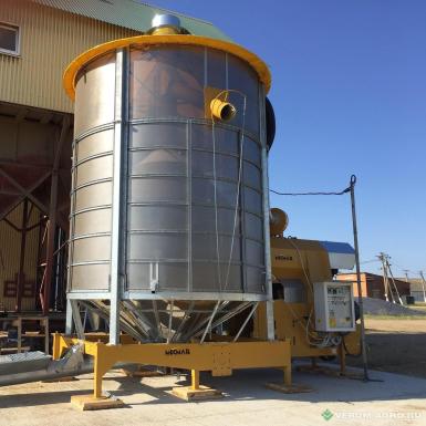 Зерносушильное оборудование - MECMAR S34/263F Мобильная Зерносушилка , фиксированная емкость 