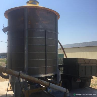 Зерносушильное оборудование - MECMAR S34/263F Мобильная Зерносушилка , фиксированная емкость 