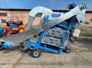 Зерноочистительное оборудование - ВОРОНЕЖСКАЯ АГРОТЕХНИКА ОВС-25  оцинкованная