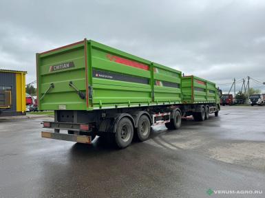 Грузовой автотранспорт - SHACMAN Автопоезд-зерновоз SX32586V384