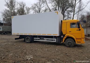 Грузовой автотранспорт - КАМАЗ 4308, промтоварный фургон 4х2, объем 37 куб.м.