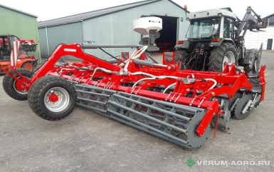 Бороны - UNIA Ares L 4, трубчатый каток 500 мм, дисковый агрегат, навесной