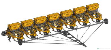 Сеялки - СИБЗАВОДАГРО КСЗУ-2,1Бх7
