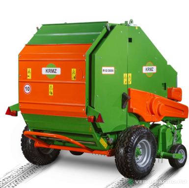 Пресс-подборщики - KRMZ Пресс-подборщик рулонный R12/2000 Super с сетеувязочным устройством