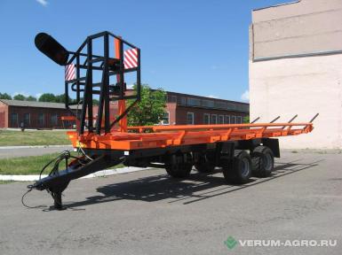 Полуприцепы - БОЯРИН Полуприцеп ПТР-12С для транспортировки рулонов самосвальный