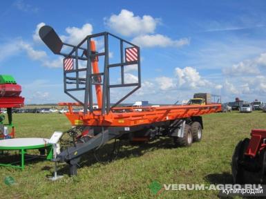 Полуприцепы - БОЯРИН Полуприцеп ПТР-12С для транспортировки рулонов самосвальный