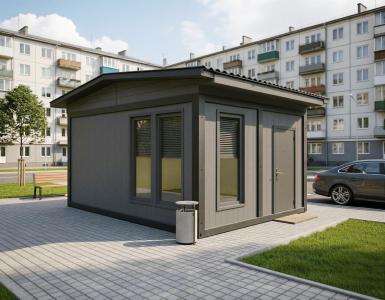 Быстровозводимые конструкции - КОНВЕЙТ Модульный офис КОНВЕЙТ 1L-SE(В)-2 (29 м2)