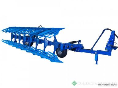 Плуги и глубокорыхлители - ГКЗ Плуг оборотный ППО-8 (7+1) on land с предплужниками