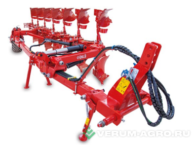 Плуги и глубокорыхлители - UNLU Плуг навесной оборотный 8 (7+1) корпусной с перьевыми раздельными отвалами в комплектации с Предплужником кукурузным