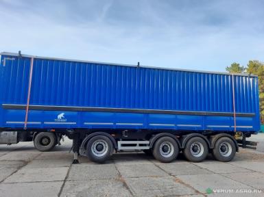 Прицепы для с/х техники - ТОНАР Полуприцеп самосвал 9598-20 с распашными воротами