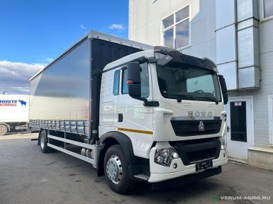 Грузовой автотранспорт - HOWO T5G БОРТОВАЯ ПЛАТФОРМА СО СДВИЖНЫМ ШТОРНЫМ МЕХАНИЗМОМ