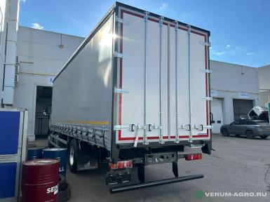 Грузовой автотранспорт - HOWO T5G БОРТОВАЯ ПЛАТФОРМА СО СДВИЖНЫМ ШТОРНЫМ МЕХАНИЗМОМ