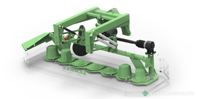 Косилки - SAMASZ KDF 301S косилка дисковая фронтальная со вспушивателем