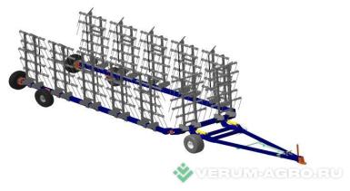 Бороны - ТЕХНОСЕЛЬМАШ Борона пружинная БМНК 12/10